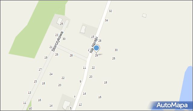 Stajenczynki, Na Skraju, 24, mapa Stajenczynki