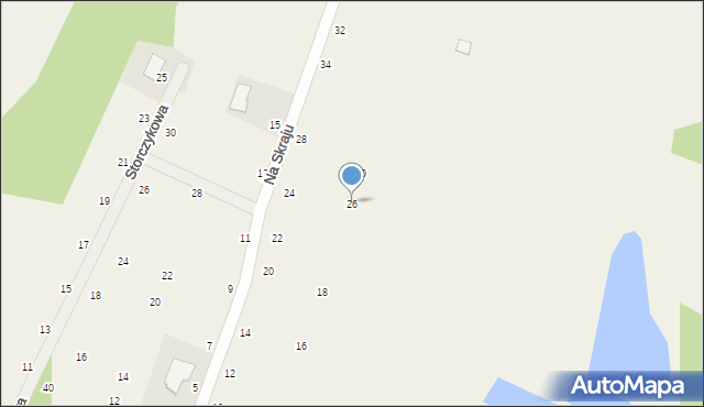 Stajenczynki, Na Skraju, 26, mapa Stajenczynki