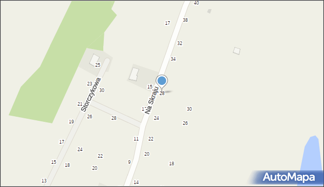 Stajenczynki, Na Skraju, 28, mapa Stajenczynki