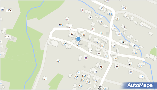 Sułkowice, Na Węgry, 27, mapa Sułkowice