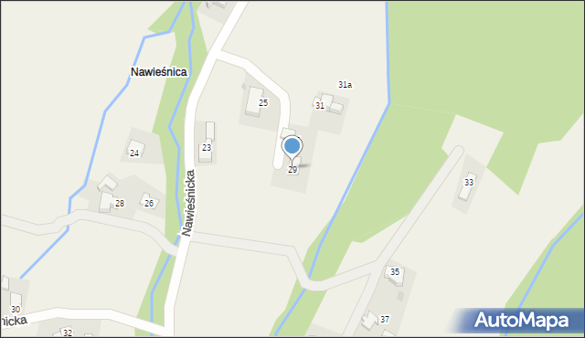 Sułkowice, Nawieśnicka, 29, mapa Sułkowice