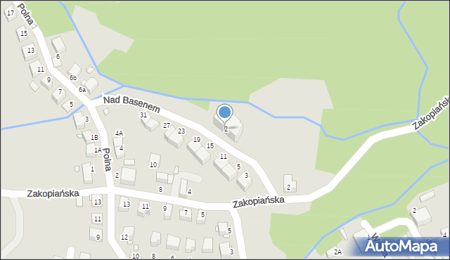 Świeradów-Zdrój, Nad Basenem, 2, mapa Świeradów-Zdrój