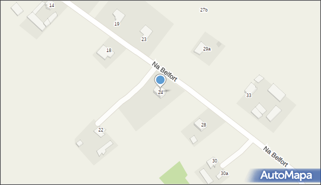 Szabda, Na Belfort, 24, mapa Szabda