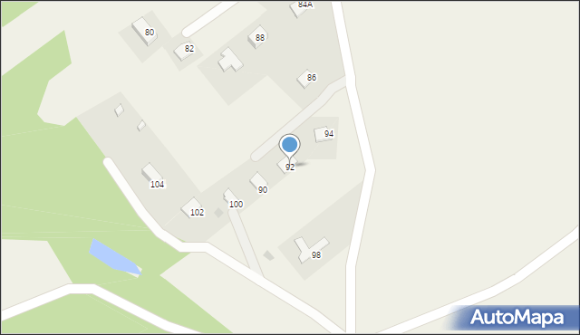 Szabda, Na Belfort, 92, mapa Szabda