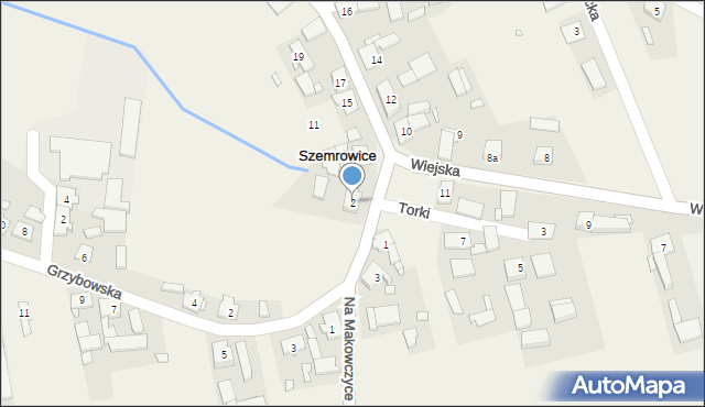 Szemrowice, Na Makowczyce, 2, mapa Szemrowice