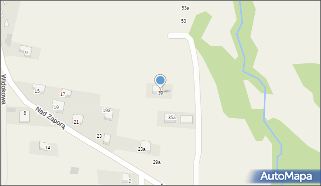 Szlembark, Nad Zaporą, 39, mapa Szlembark