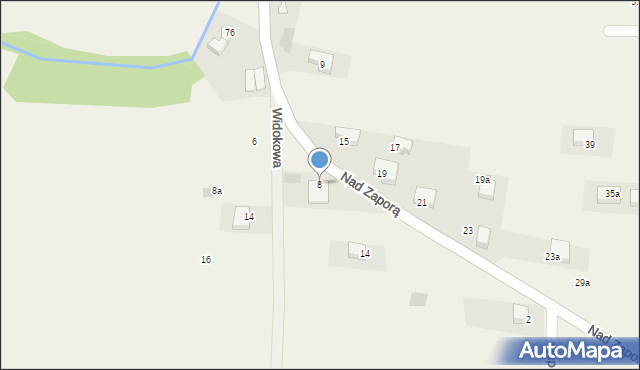 Szlembark, Nad Zaporą, 8, mapa Szlembark