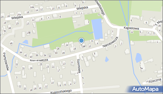 Szydłowiec, Narutowicza Gabriela, 16, mapa Szydłowiec