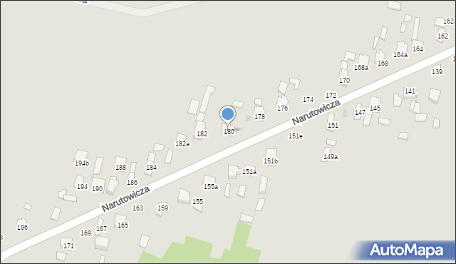 Szydłowiec, Narutowicza Gabriela, 180, mapa Szydłowiec