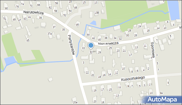 Szydłowiec, Narutowicza Gabriela, 31, mapa Szydłowiec