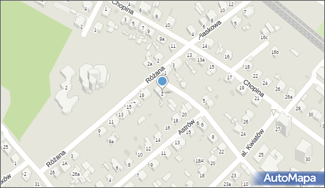 Tarnowskie Góry, Narcyzów, 2, mapa Tarnowskie Góry