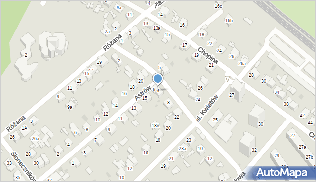 Tarnowskie Góry, Narcyzów, 6, mapa Tarnowskie Góry