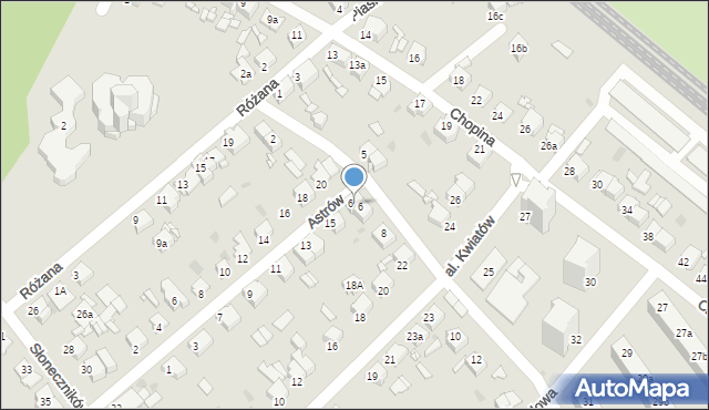 Tarnowskie Góry, Narcyzów, 6a, mapa Tarnowskie Góry