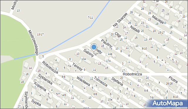 Tomaszów Mazowiecki, Na Skarpie, 12A, mapa Tomaszów Mazowiecki