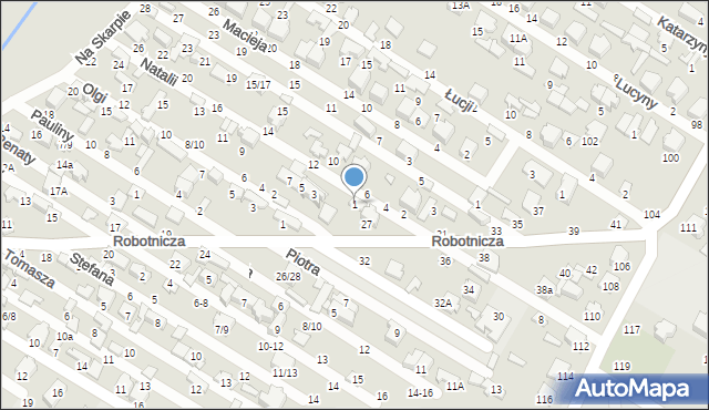 Tomaszów Mazowiecki, Natalii, 1, mapa Tomaszów Mazowiecki