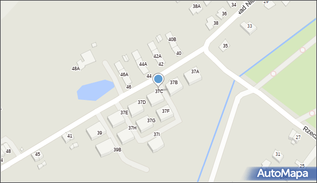 Wągrowiec, Nad Nielbą, 37C, mapa Wągrowiec