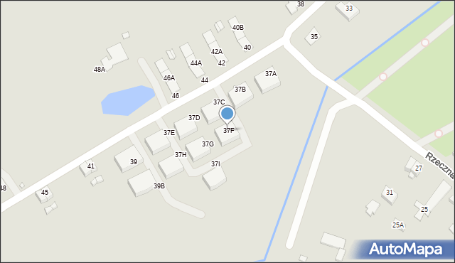 Wągrowiec, Nad Nielbą, 37F, mapa Wągrowiec
