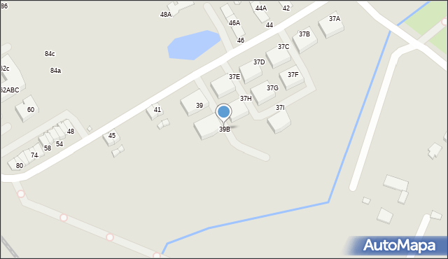 Wągrowiec, Nad Nielbą, 39B, mapa Wągrowiec