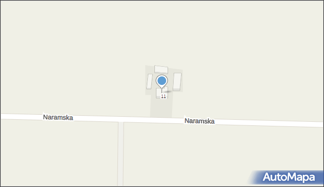 Walichnowy, Naramska, 9, mapa Walichnowy