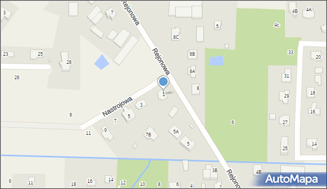 Warszawianka, Nastrojowa, 1, mapa Warszawianka