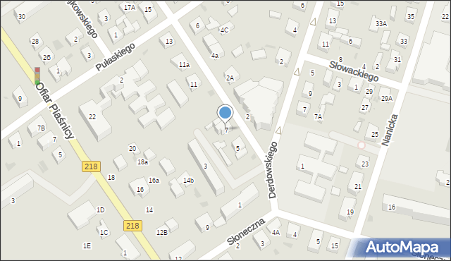 Wejherowo, Narutowicza Gabriela, 7, mapa Wejherowo