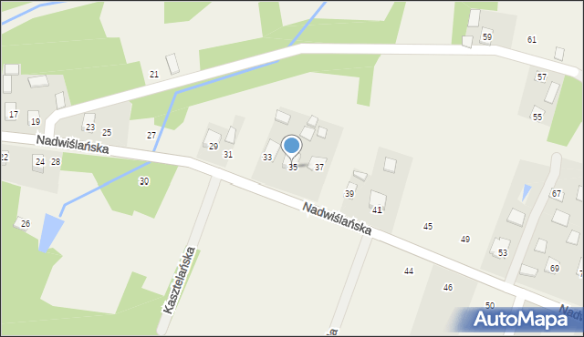 Winnica, Nadwiślańska, 35, mapa Winnica