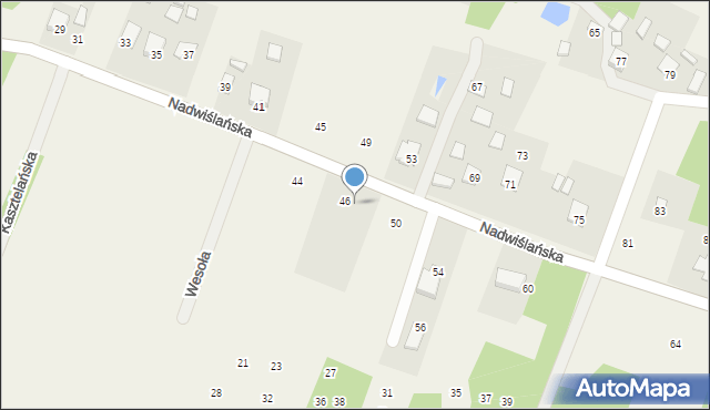 Winnica, Nadwiślańska, 48, mapa Winnica