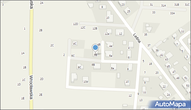 Wisznia Mała, Na Kolonii, 6B, mapa Wisznia Mała