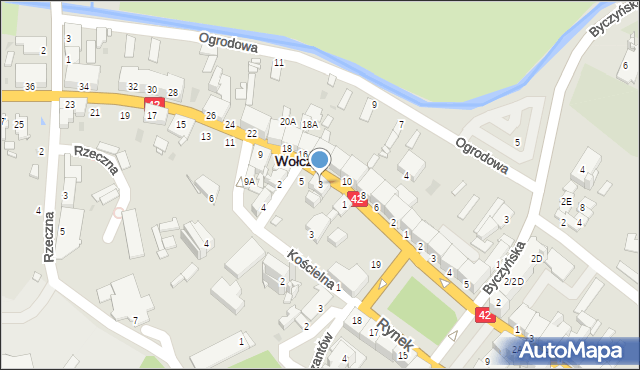 Wołczyn, Namysłowska, 3, mapa Wołczyn