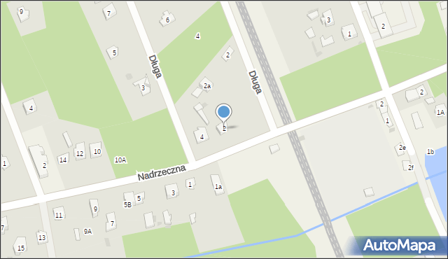 Żarki-Letnisko, Nadrzeczna, 2, mapa Żarki-Letnisko