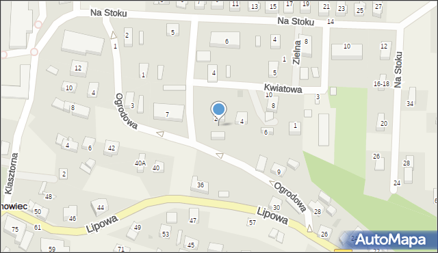 Żarnowiec, Na Stoku, 16, mapa Żarnowiec