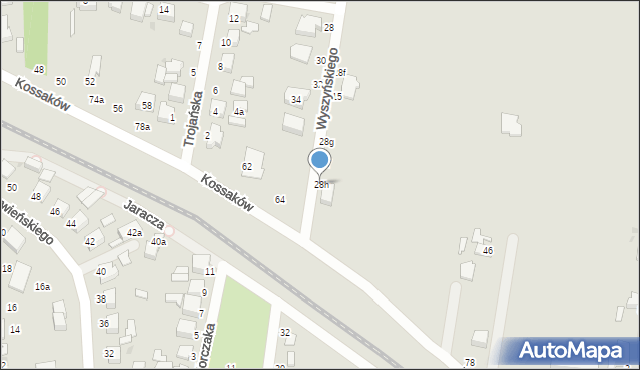 Zgierz, Nastrojowa, 28h, mapa Zgierz