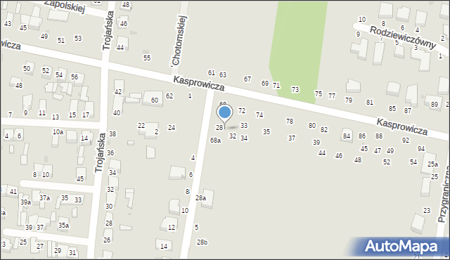 Zgierz, Nastrojowa, 30, mapa Zgierz