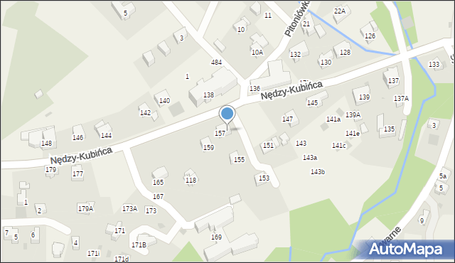 Kościelisko, Nędzy-Kubińca, 948, mapa Kościelisko