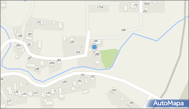 Nehrybka, Nehrybka, 165, mapa Nehrybka