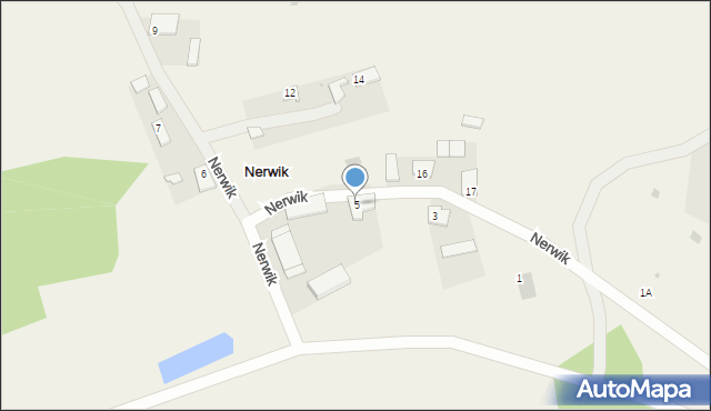 Nerwik, Nerwik, 5, mapa Nerwik