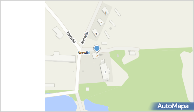 Nerwiki, Nerwiki, 2, mapa Nerwiki