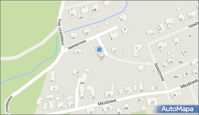 Szczecin, Nektarowa, 5, mapa Szczecina