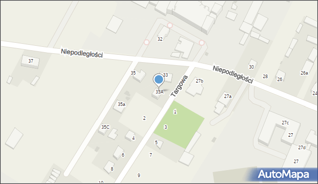 Baranowo, Niepodległości, 33A, mapa Baranowo