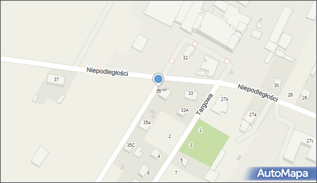 Baranowo, Niepodległości, 35, mapa Baranowo