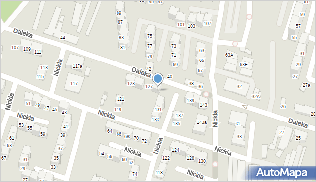 Bytom, Nickla Józefa, 129, mapa Bytomia