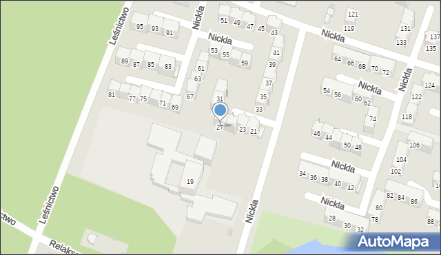 Bytom, Nickla Józefa, 27, mapa Bytomia