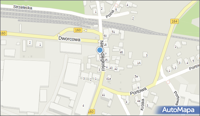 Drezdenko, Niepodległości, 2, mapa Drezdenko