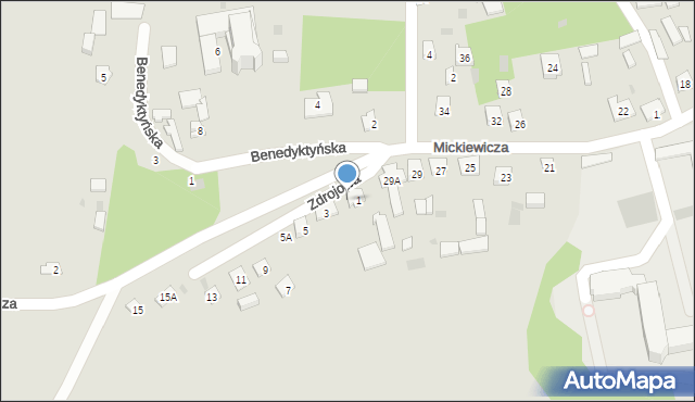 Drohiczyn, Nieznanego Żołnierza, 1A, mapa Drohiczyn