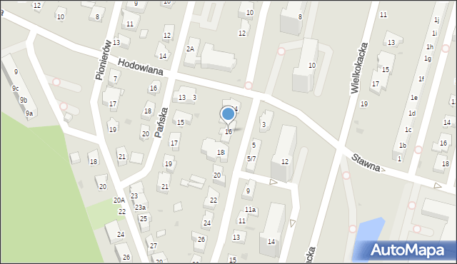 Gdynia, Niska, 16, mapa Gdyni