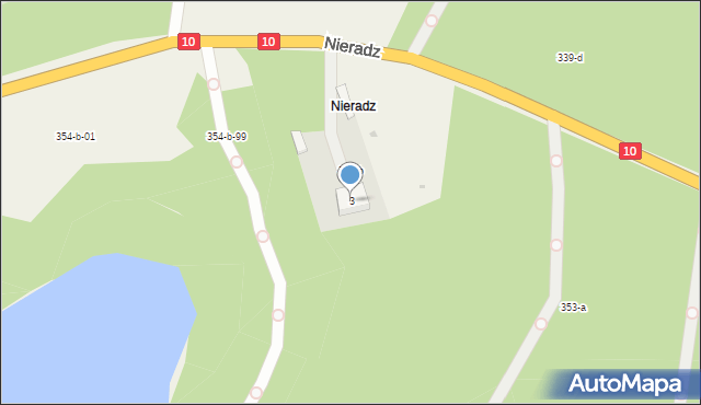 Hanki, Nieradz, 3, mapa Hanki