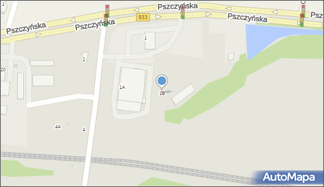 Jastrzębie-Zdrój, Niepodległości, 1B, mapa Jastrzębie-Zdrój