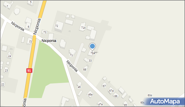 Nicponia, Nicponia, 71a, mapa Nicponia