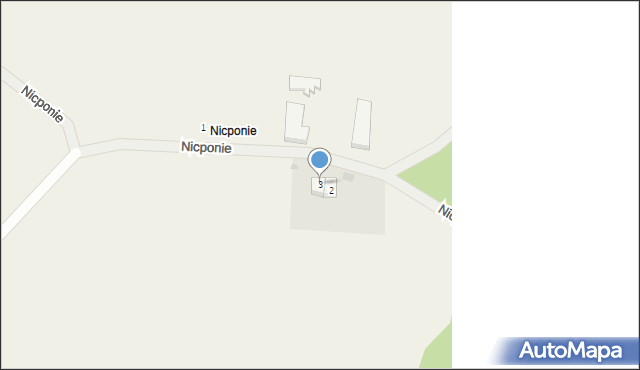 Nicponie, Nicponie, 3, mapa Nicponie