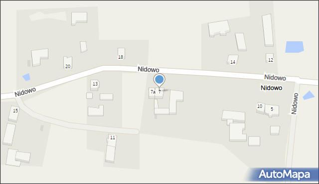 Nidowo, Nidowo, 7, mapa Nidowo